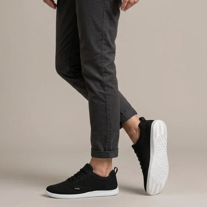 WideStep Wide Fit Sneakers Women – Extra Toe Room, Stretch Knit