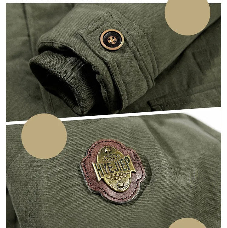 Jonas | Isoleret Vinterparka til Mænd med Hætte