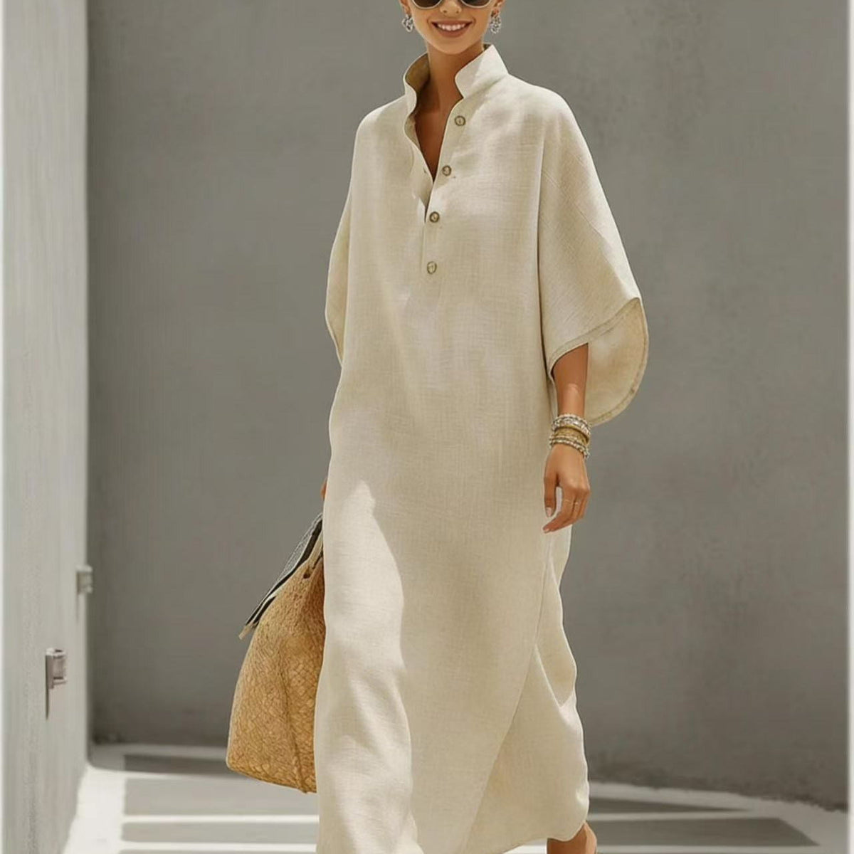 Sukienka Maxi w Stylu Resort – Lekka Letnia