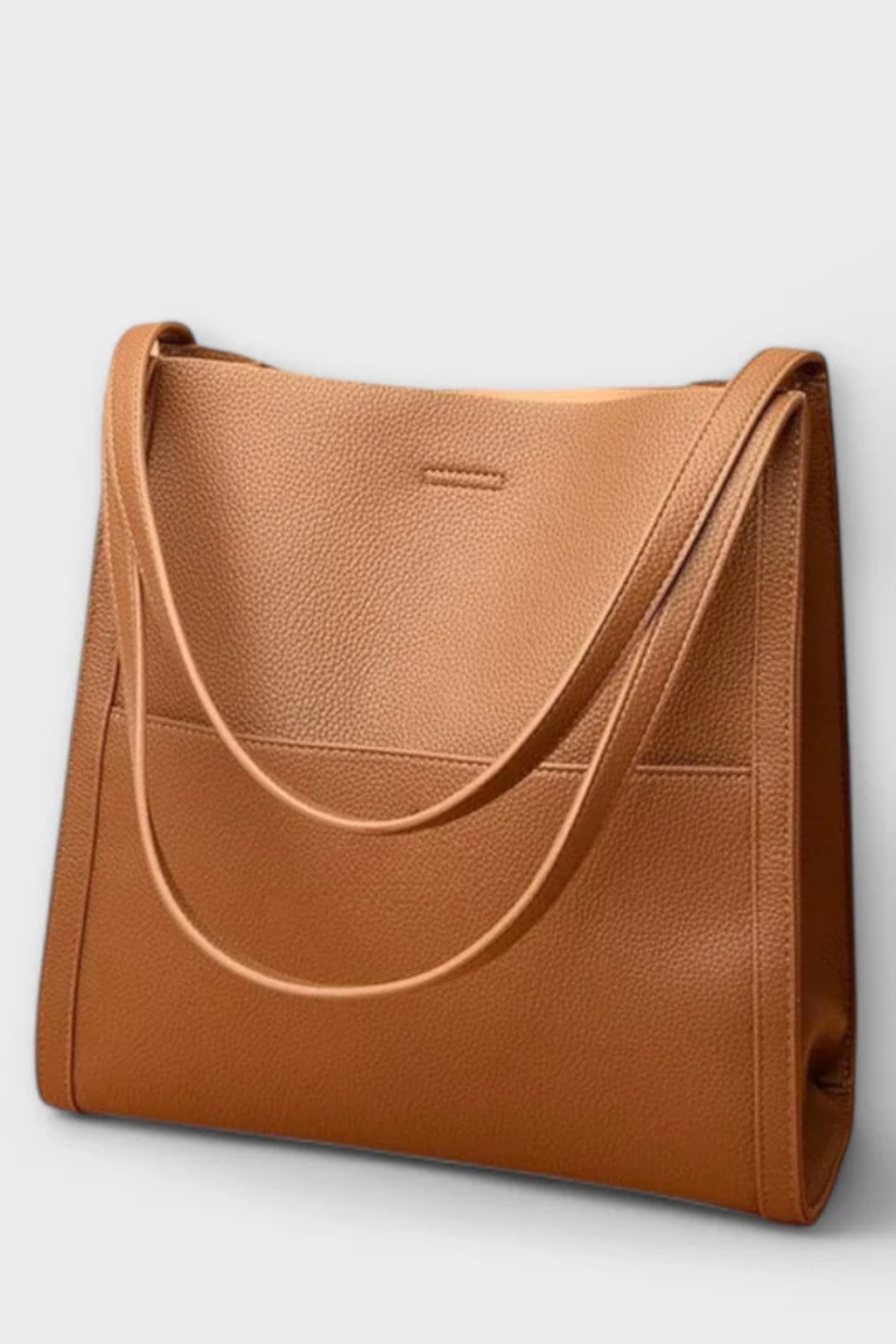 Elegant Tote Taske | Struktureret Design med Frontlomme | Bekvem Taske til Hverdag og Arbejde 12