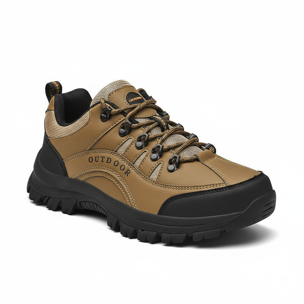 Ortopædiske Vandresko Herre med Komfortabel Støtte og Slidstærk Gummisål – Ideel til Vandring og Udendørs Aktiviteter 7