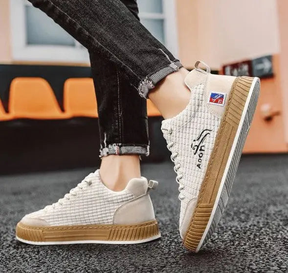 Morten | Sneakers Til Mænd Åndbart Design Skridsikker Komfort Til Helårsbrug