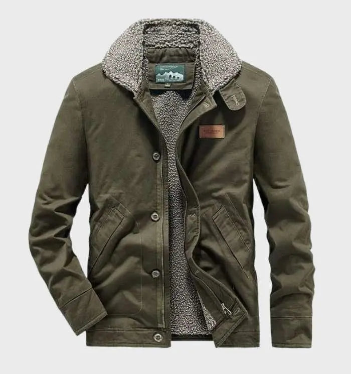 Rune | Letvægts Jakke Herre med Praktisk Lynlås