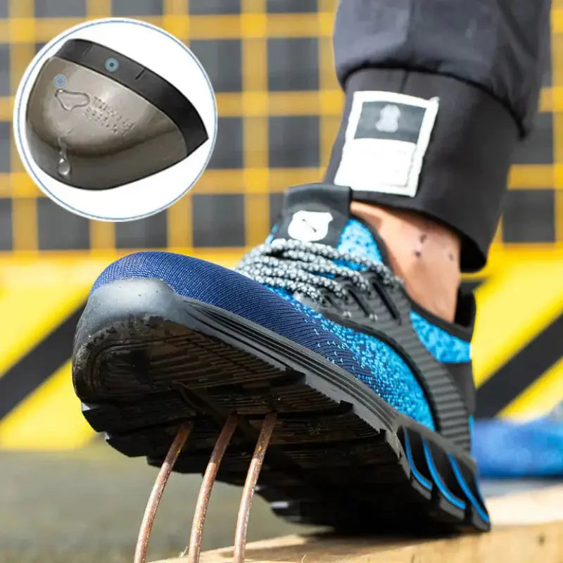 Komfort | Sikkerhedssko med Letvægts Sneakerstil og Åndbarhed | Ideel til Arbejde 2