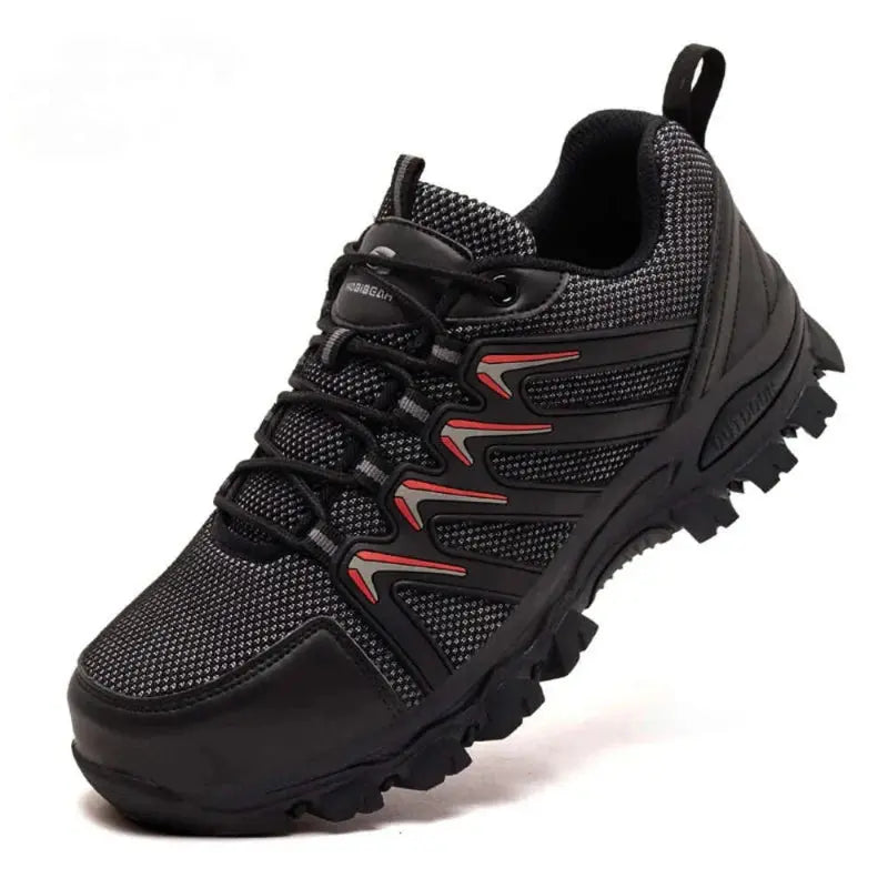 Sikkerhedssko til Mænd | Stålkappe og Åndbar Design | Komfortabel Beskyttelse til Arbejde 1