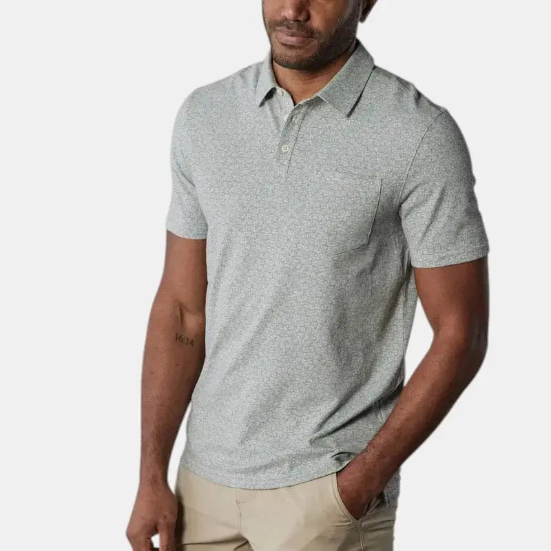 Men's Polo Shirt | Regular Fit with Breathable Cotton Blend | Stylish Comfort for Spring and Summer 5
