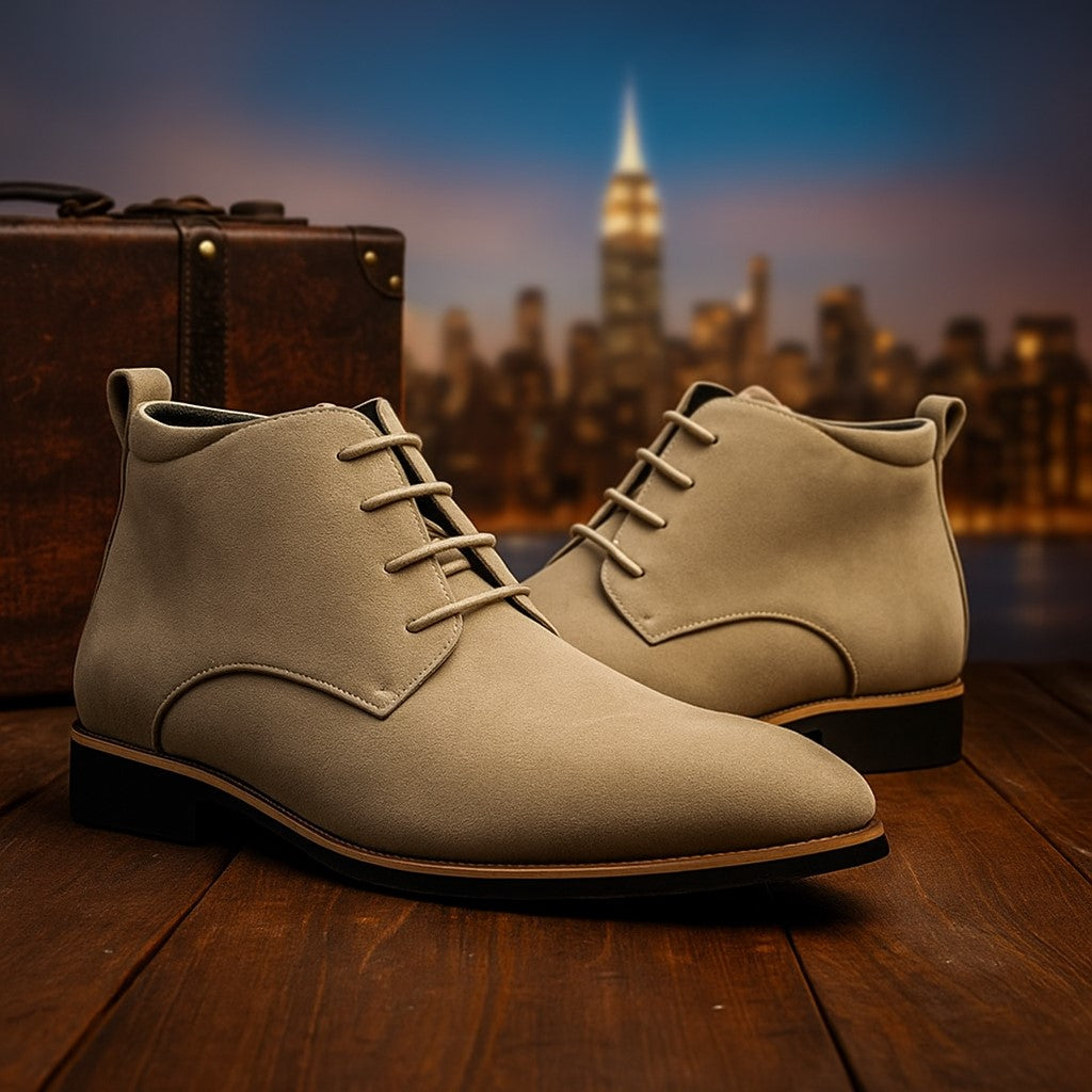 Jonas | Classic Suede Desert Boots for Men