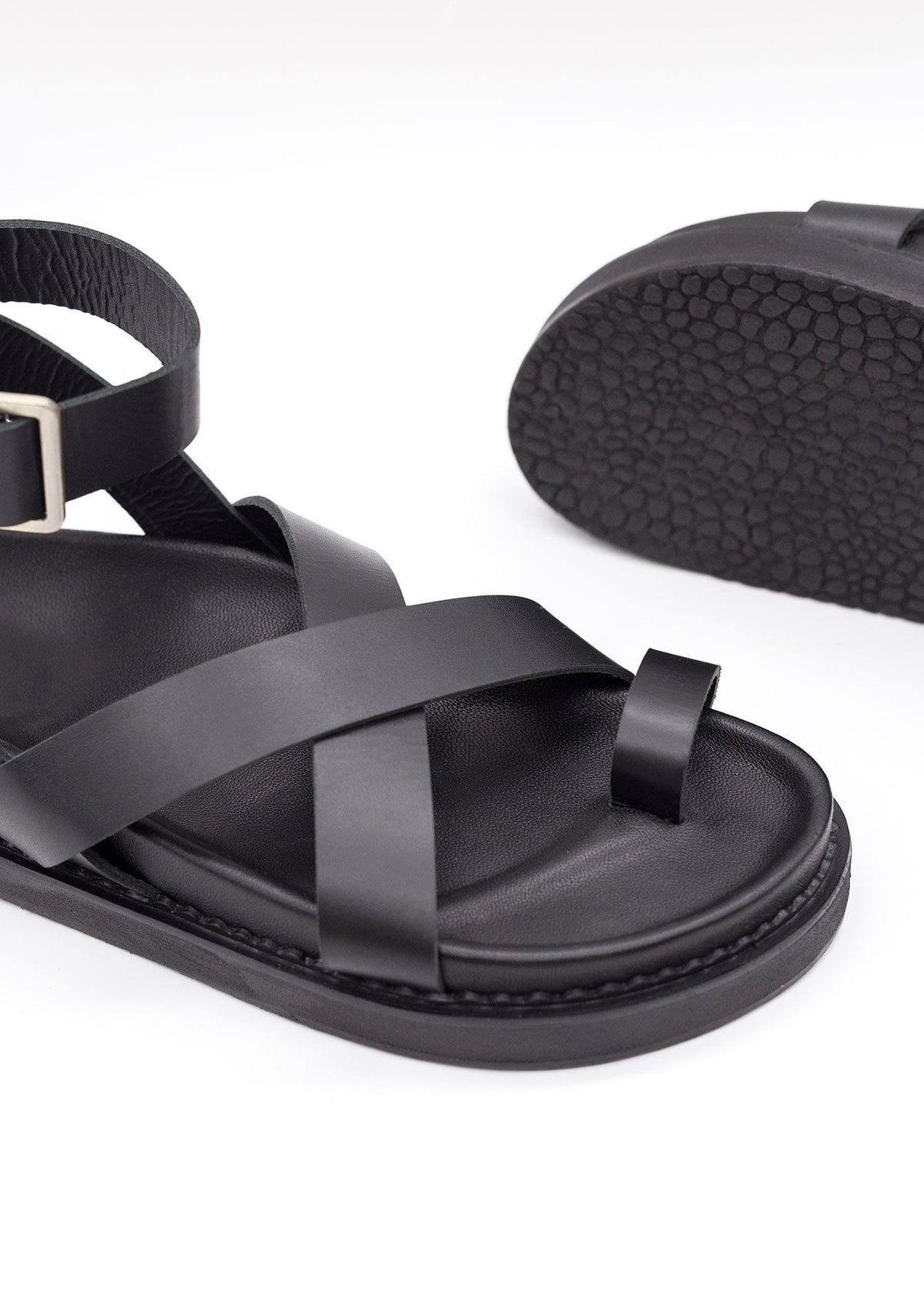 Slip-In Sandaler Dame Læder – Spænderem til Sommer