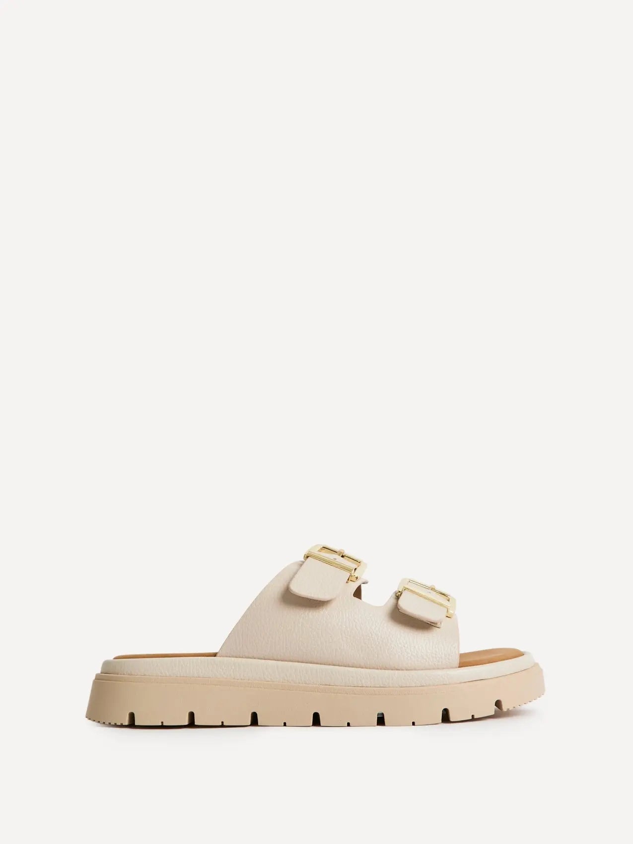 Flade Sommerdame Sandaler med Dobbelt Spænde & Blød Indersål | Komfortabel Design til Varme Dage 3
