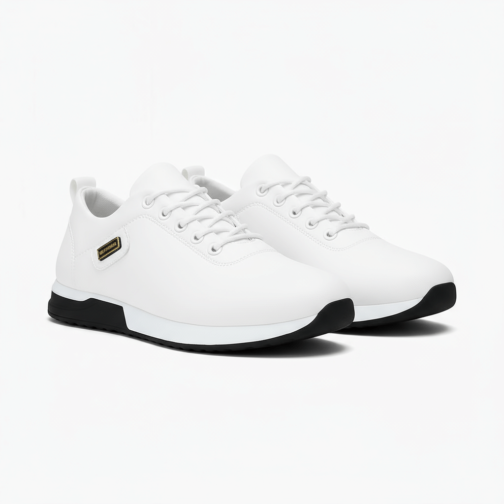 Panorla | Leather sneakers with comfort