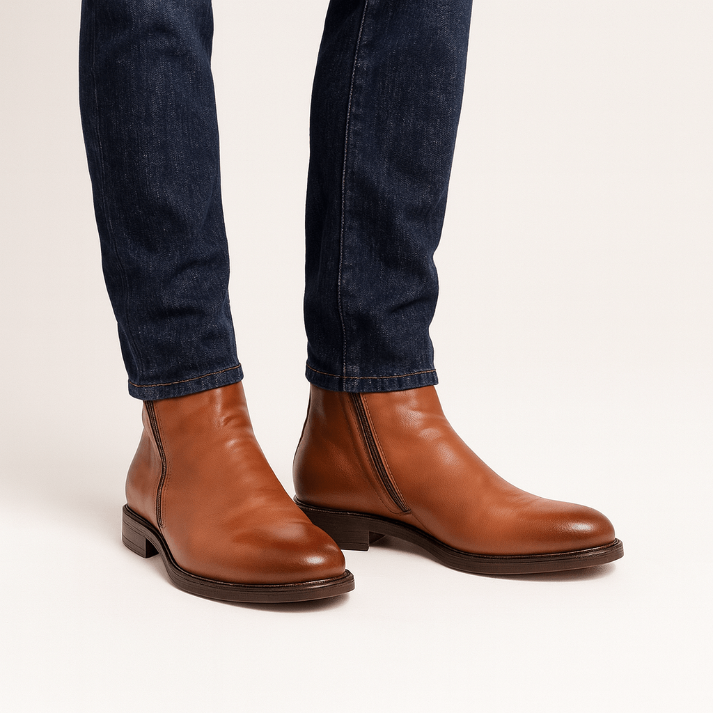 Panorla | Chelsea Boots with Zipper