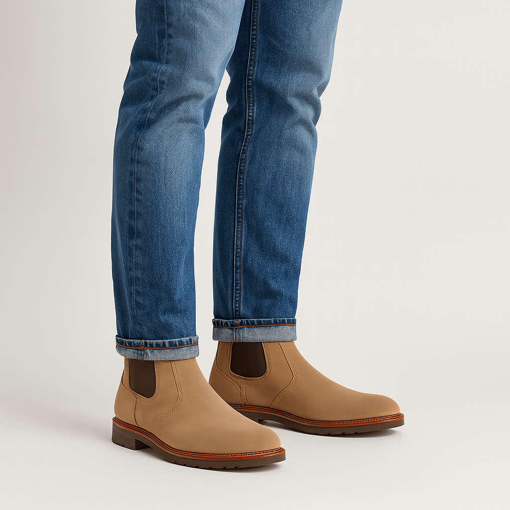 Panorla | Chelsea Boots in Suede Look