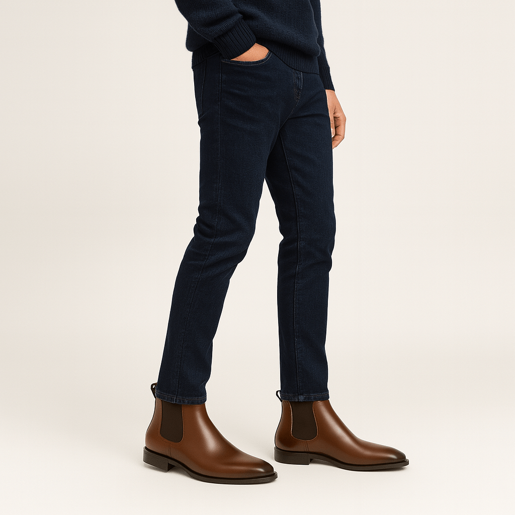 Panorla | Leather Chelsea Boots