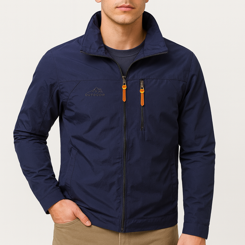 Stylish Waterproof Jacket for Men, Lightweight Packable Rain Coat with Breathable Comfort - Perfect for All Seasons 5