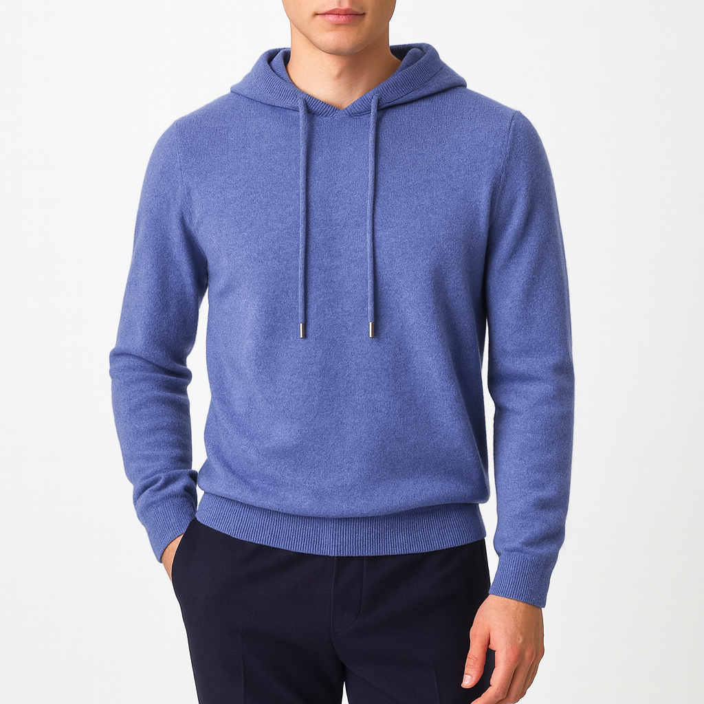 Elegant Hættetrøje til Mænd – Slank Pasform, Justerbar Hætte, 100% Premium Materiale, Komfortabel og Stilfuld Hoodie 6