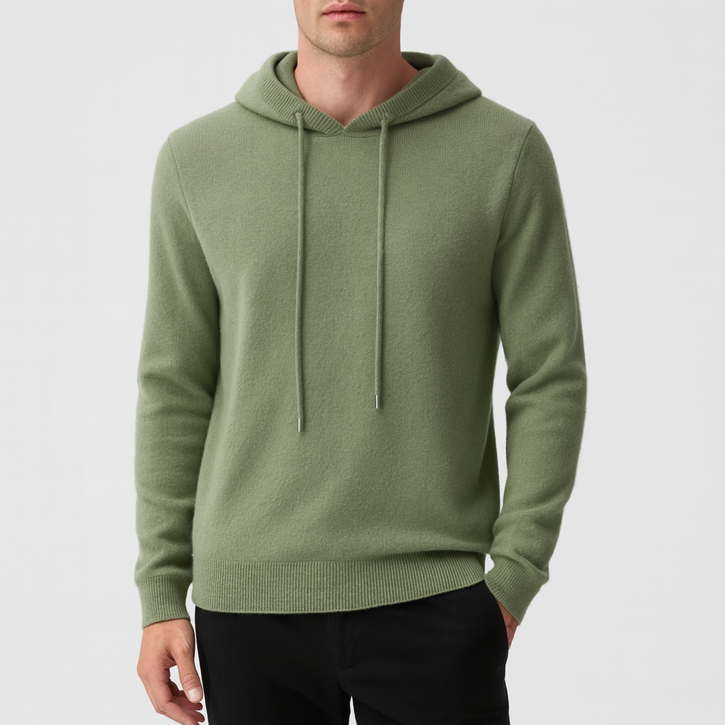 Elegant Hættetrøje til Mænd – Slank Pasform, Justerbar Hætte, 100% Premium Materiale, Komfortabel og Stilfuld Hoodie 7