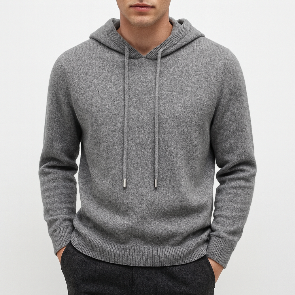 Elegant Hættetrøje til Mænd – Slank Pasform, Justerbar Hætte, 100% Premium Materiale, Komfortabel og Stilfuld Hoodie 2