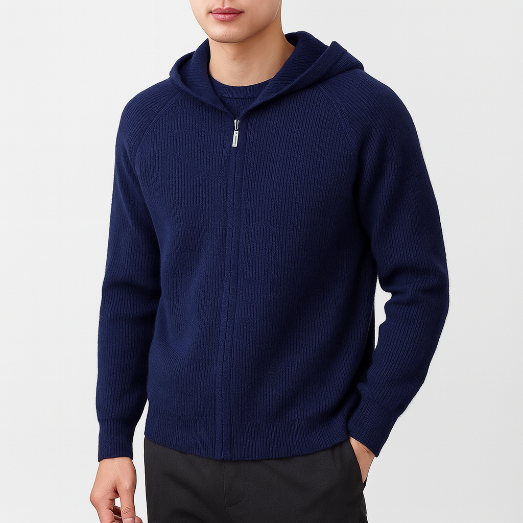 Pullover Herre Hoodie Sweater i 100% Premium Kvalitet – Blød og Åndbar, Regular Fit, Tidløst Design 3