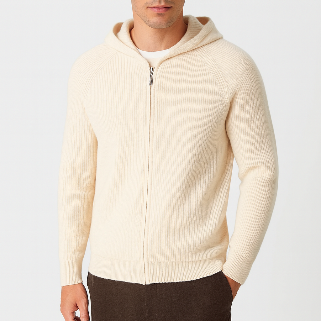 Pullover Herre Hoodie Sweater i 100% Premium Kvalitet – Blød og Åndbar, Regular Fit, Tidløst Design 4