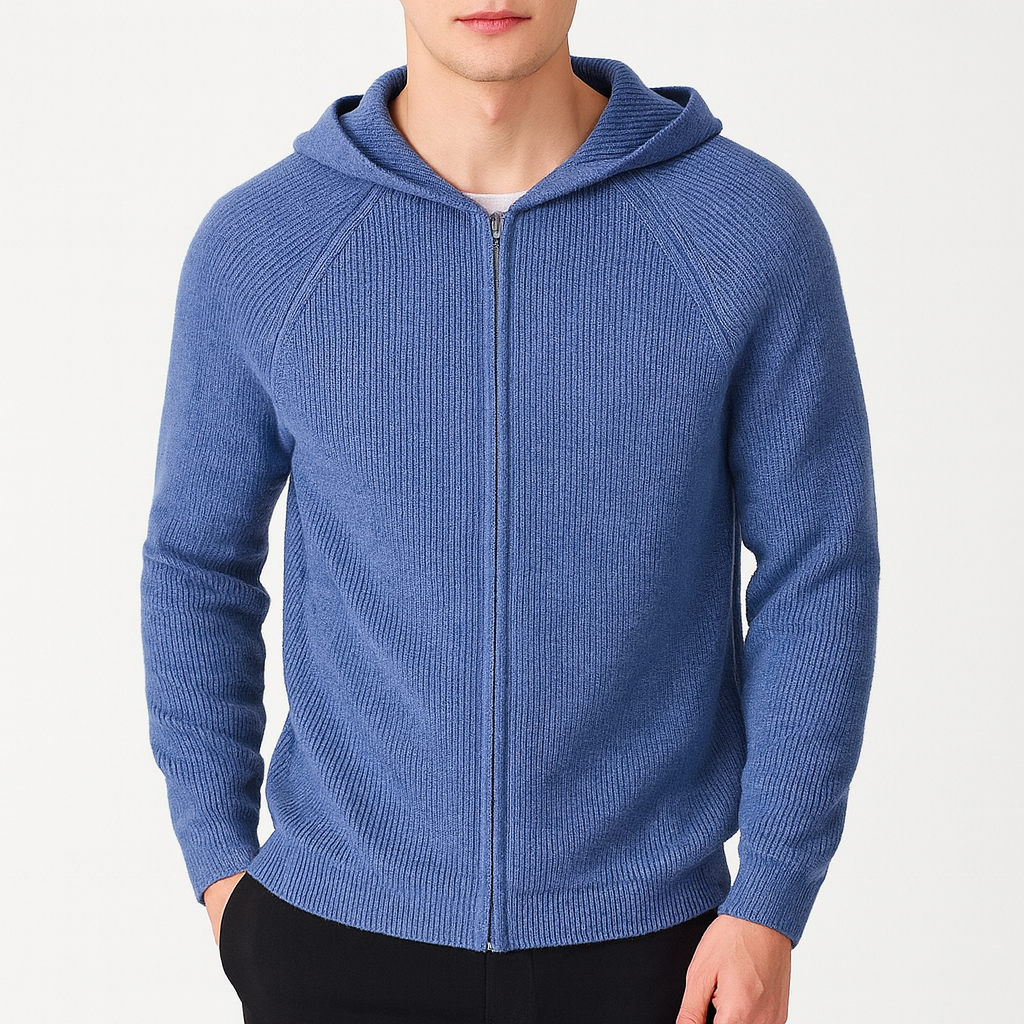 Pullover Herre Hoodie Sweater i 100% Premium Kvalitet – Blød og Åndbar, Regular Fit, Tidløst Design 5