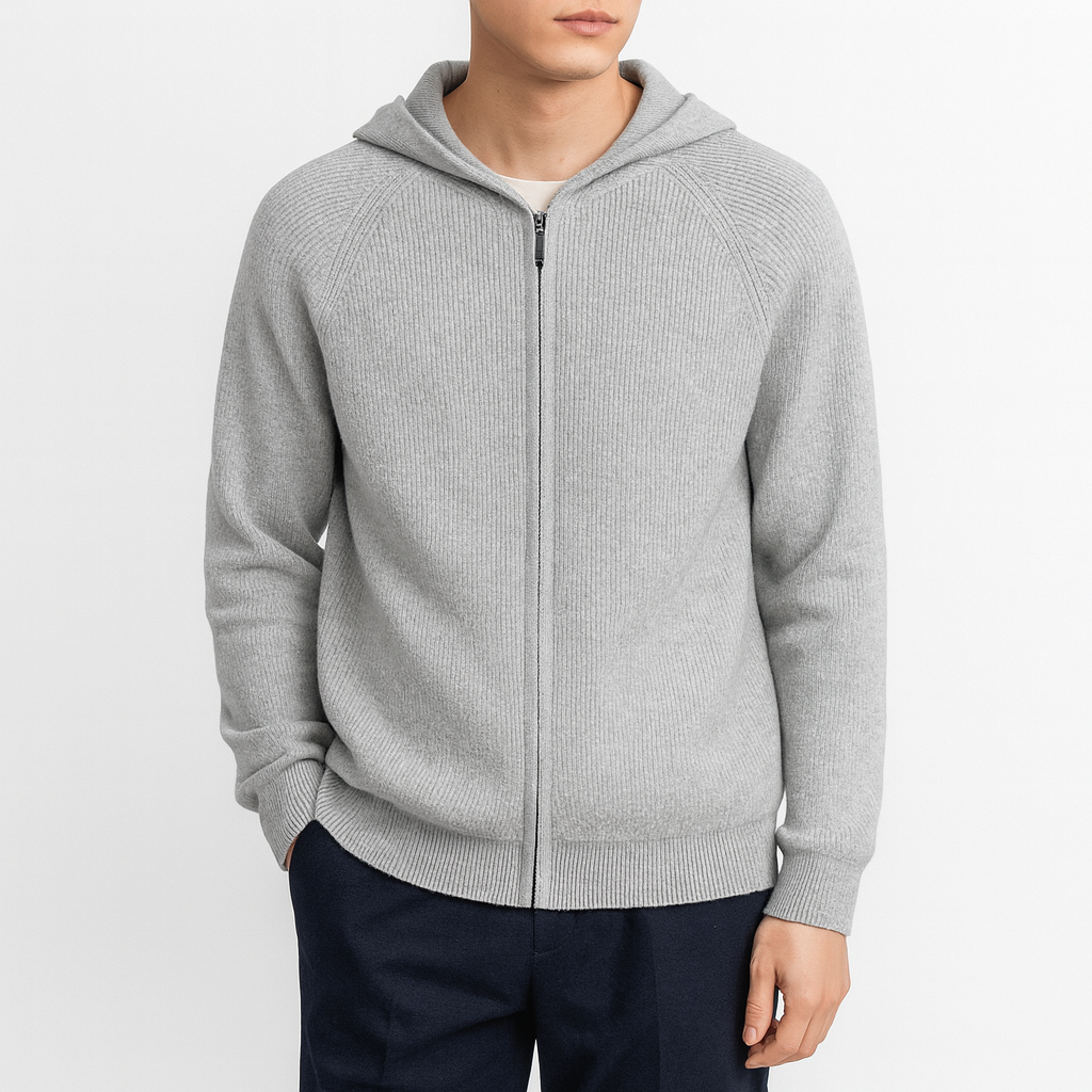 Pullover Herre Hoodie Sweater i 100% Premium Kvalitet – Blød og Åndbar, Regular Fit, Tidløst Design 1