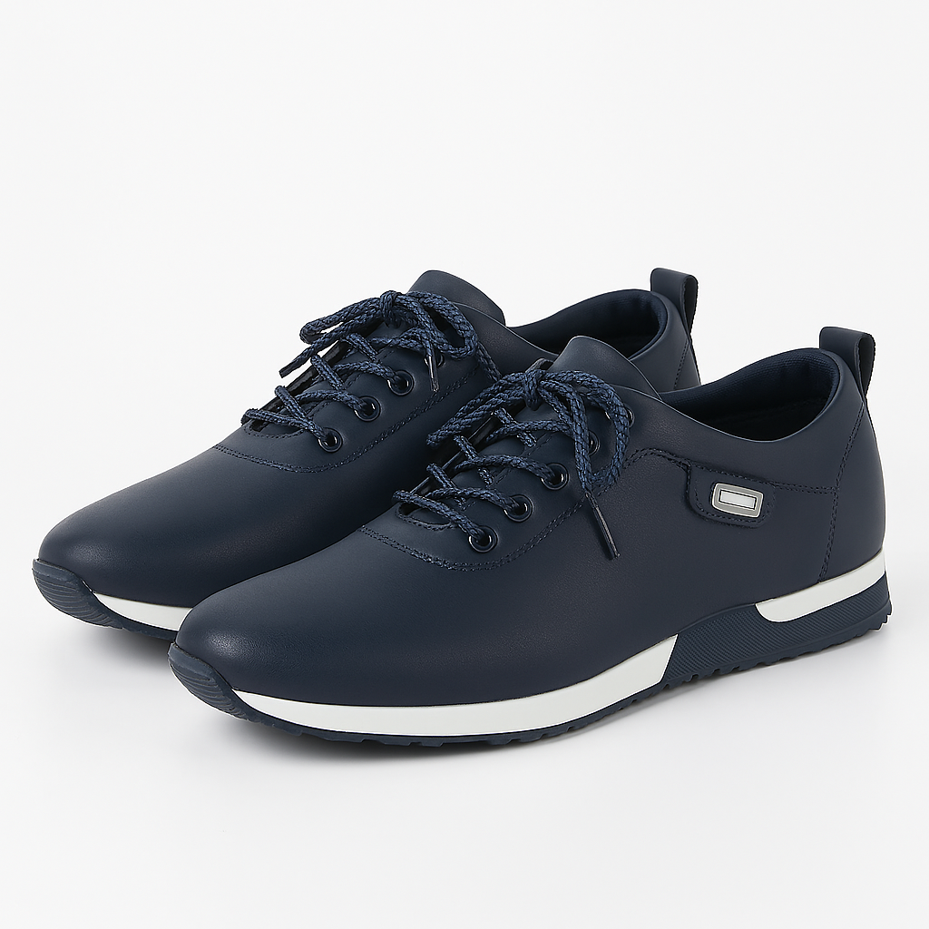 Panorla | Lædersneakers med Komfort