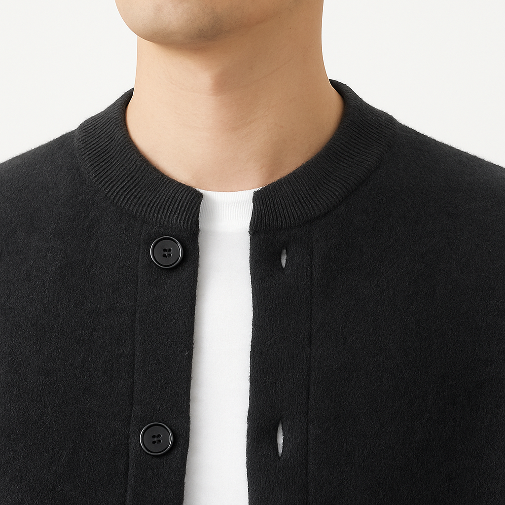Classic Knit Cardigan | Men's Cardigan with Button Closure | Soft, Breathable Fabric for Cozy Layering 9