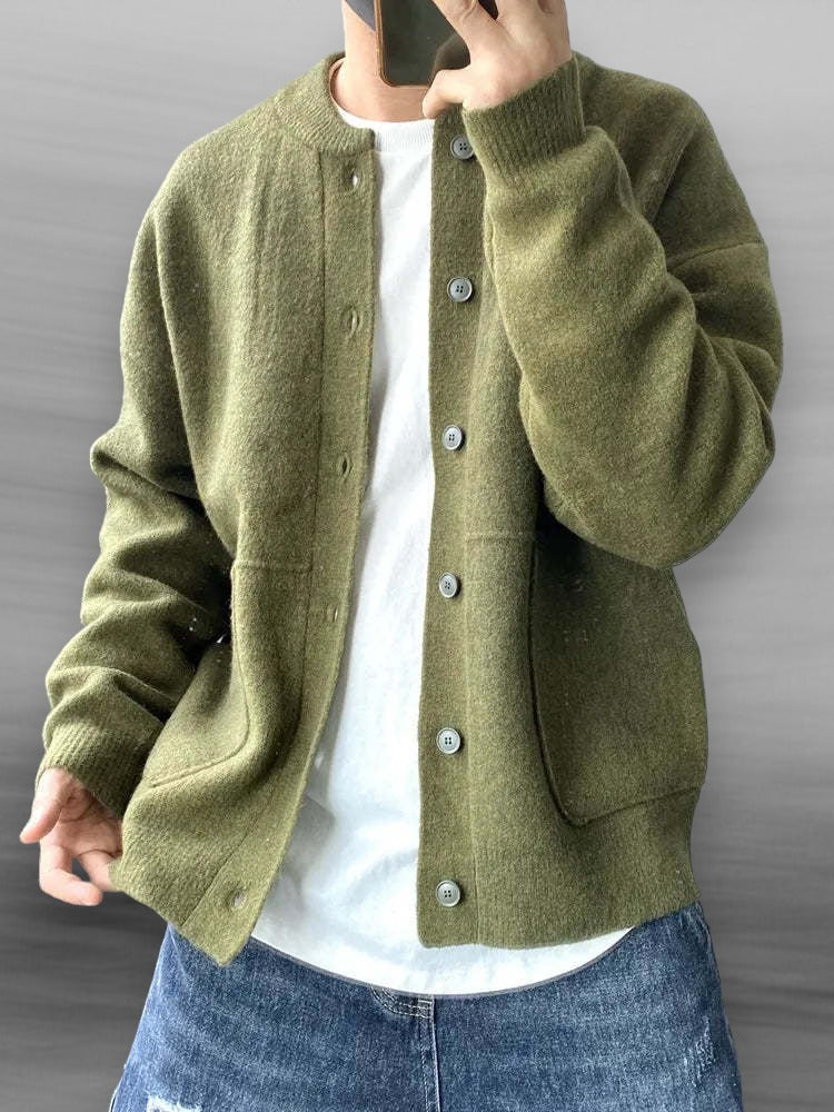 Classic Knit Cardigan | Men's Cardigan with Button Closure | Soft, Breathable Fabric for Cozy Layering 5