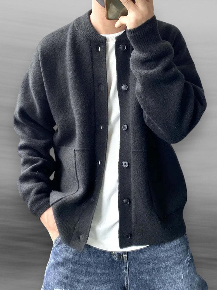Classic Knit Cardigan | Men's Cardigan with Button Closure | Soft, Breathable Fabric for Cozy Layering 3