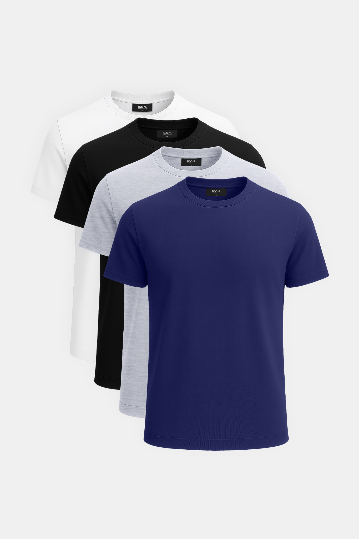 Essential T-Shirt 4-Pack - Slim Fit, Ultra-Soft Cotton, Versatile Style 0