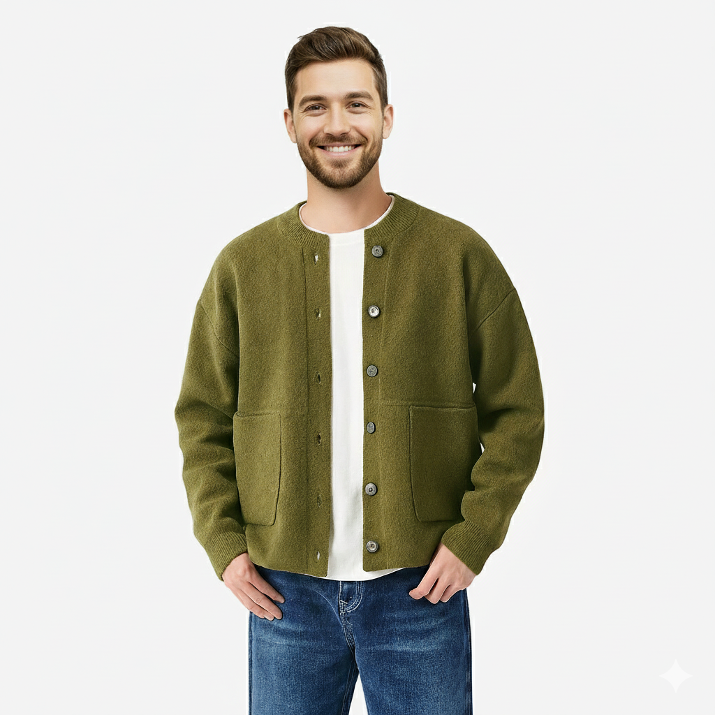 Classic Knit Cardigan | Men's Cardigan with Button Closure | Soft, Breathable Fabric for Cozy Layering 15