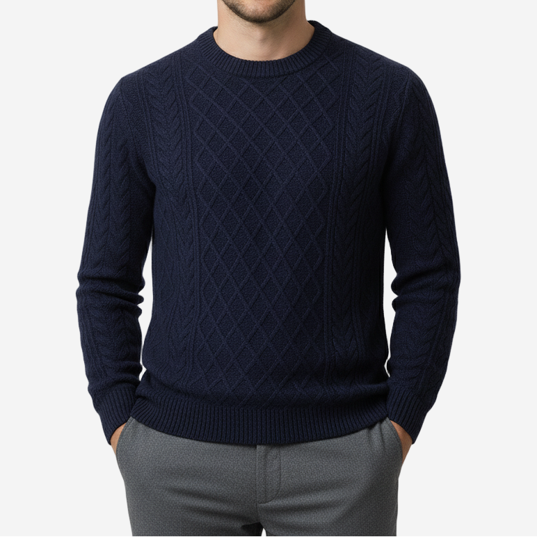 Panorla | Uld Jacquard Sweater