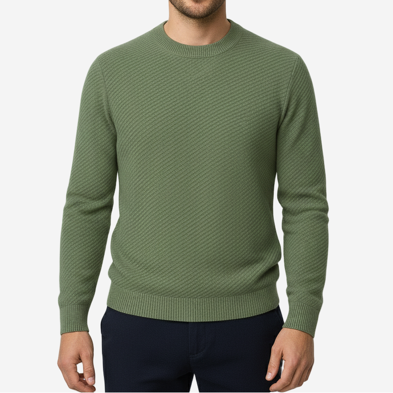 Panorla | Uld sweater i klassisk design