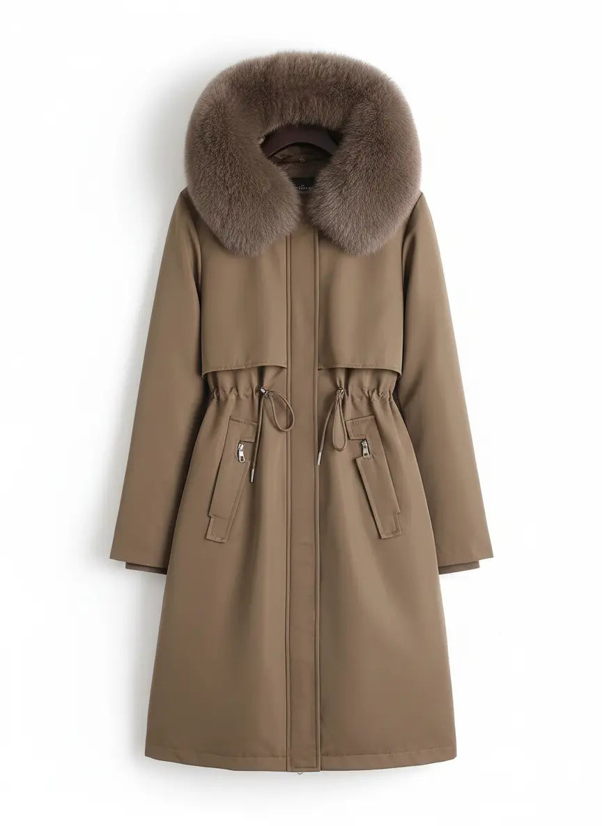 Thyra | Varm Figursyet Vinterjakke Dame