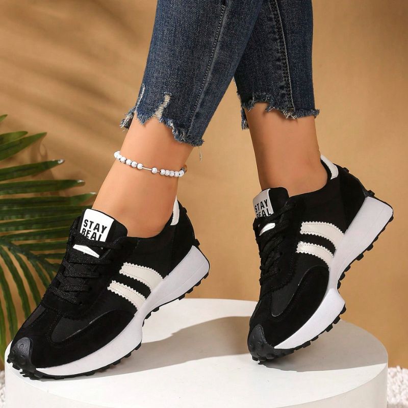 Ortopædiske Sneakers Dame – Bred Pasform, Lette Komfortsko