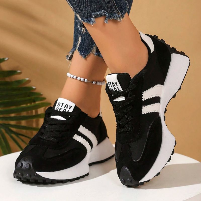 Ortopædiske Sneakers Dame – Bred Pasform, Lette Komfortsko