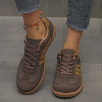 Ortopedyczne Buty Damskie – Zamszowe Komfortowe Sneakersy