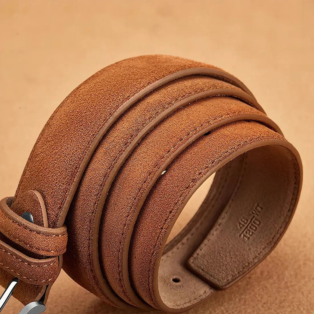 Ask | Ruskindsbælte Herre med Dobbelt Strop