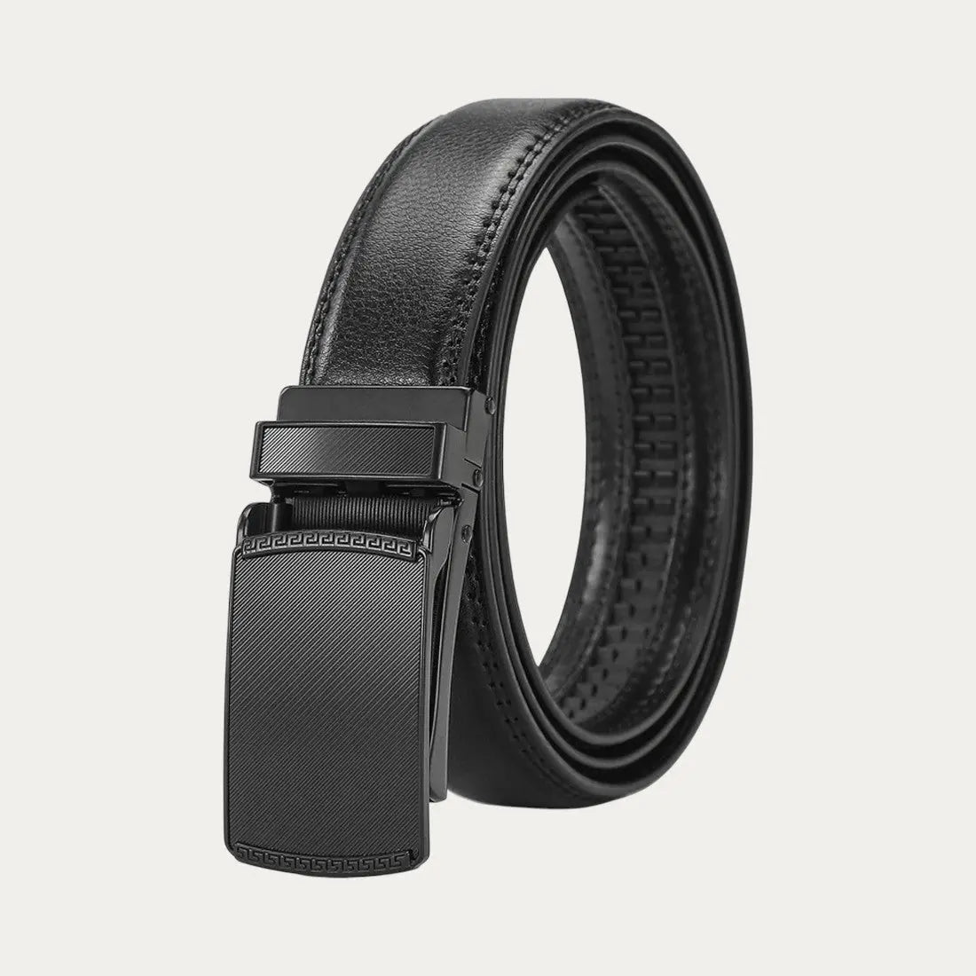 Halvar | Automatisk Justerbart Læderbælte Herre