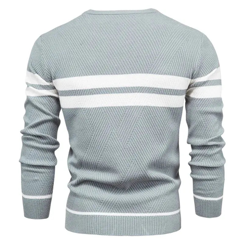 Thomas | Sweater Herre – Klassisk Pasform, Enkel Strik & Alsidig Brug