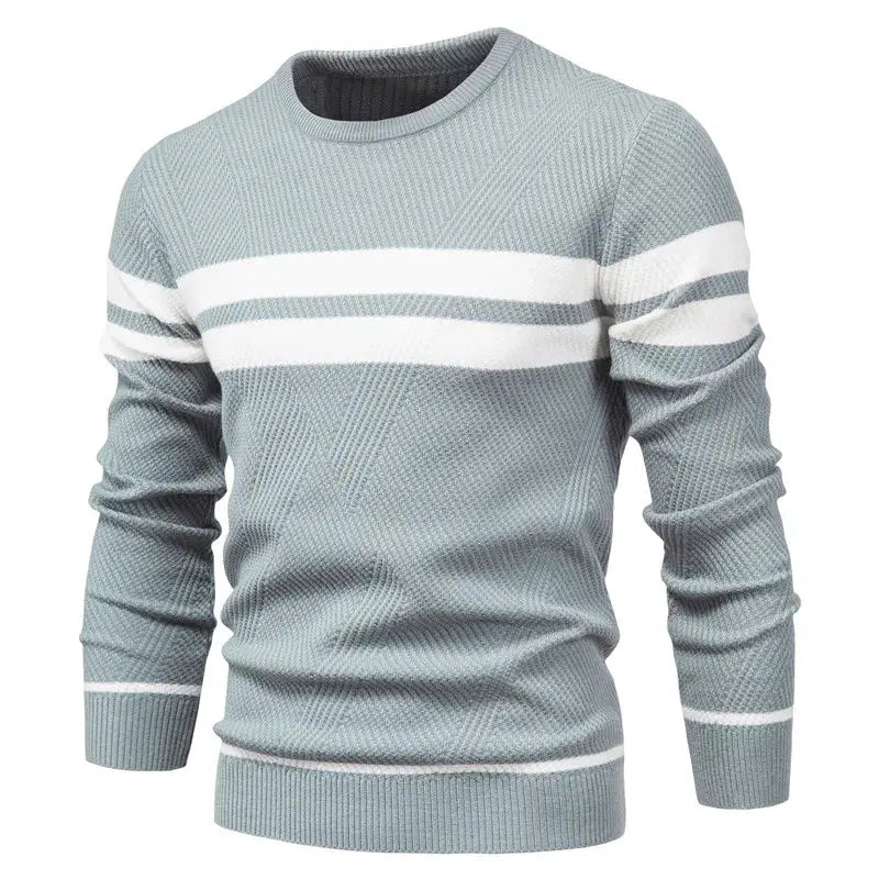 Thomas | Sweater Herre – Klassisk Pasform, Enkel Strik & Alsidig Brug