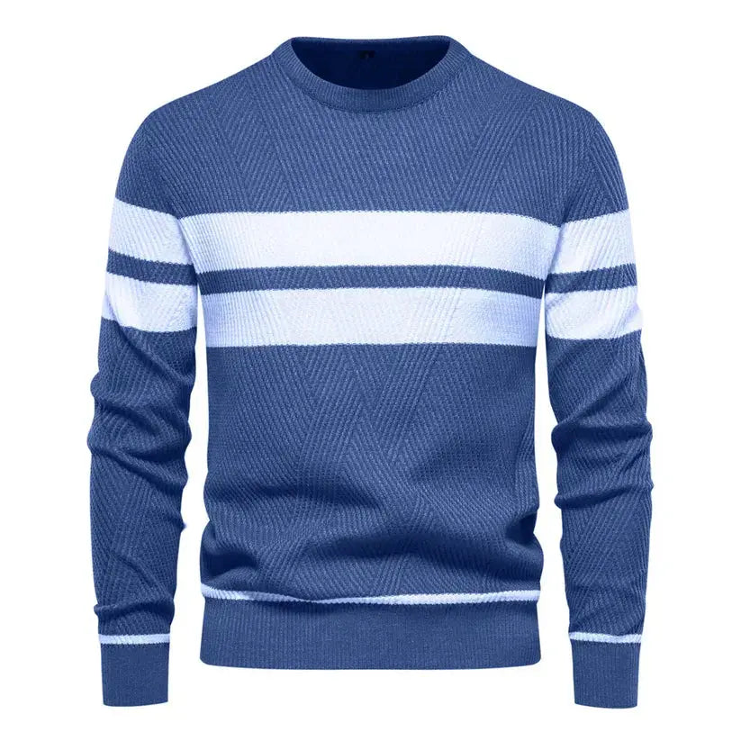Thomas | Sweater Herre – Klassisk Pasform, Enkel Strik & Alsidig Brug
