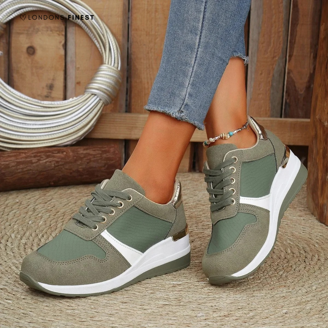Ortopædiske Sko | Ergonomiske Sneakers med Memory Foam & Buestøtte | Åndbart Design for Daglig Komfort 2