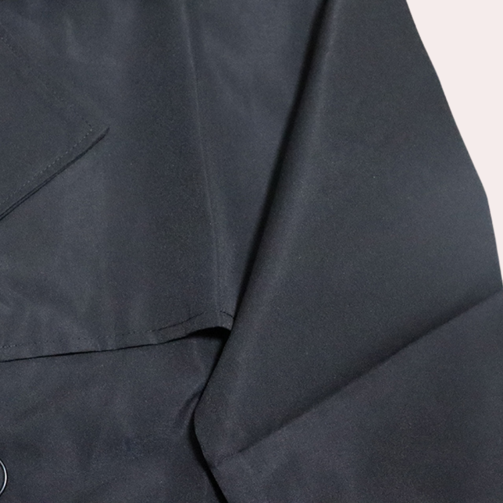 Sebastian | Casual Trenchcoat til Mænd med Dobbelte Knapper