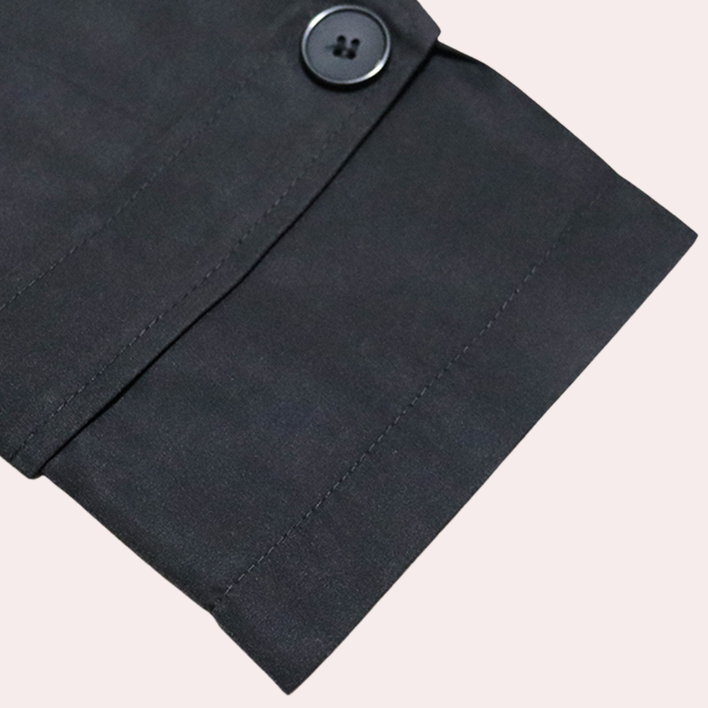 Sebastian | Casual Trenchcoat til Mænd med Dobbelte Knapper