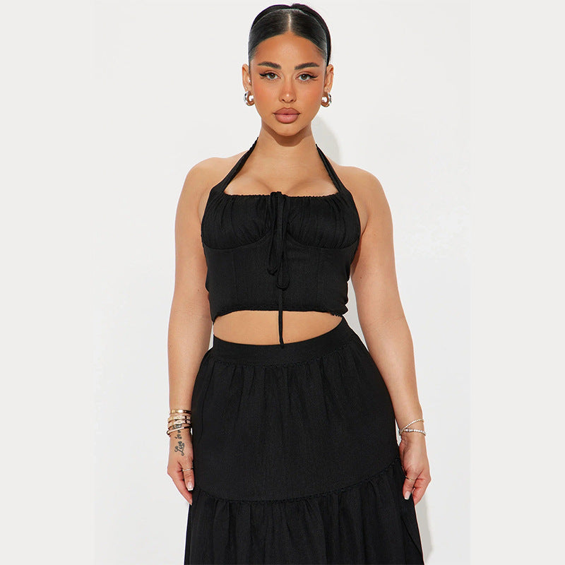 Boheme | Maxi Nederdel til Dame med Elastisk Talje &amp; Lagdelt Design | Elegant og Behagelig Sommerstil 2