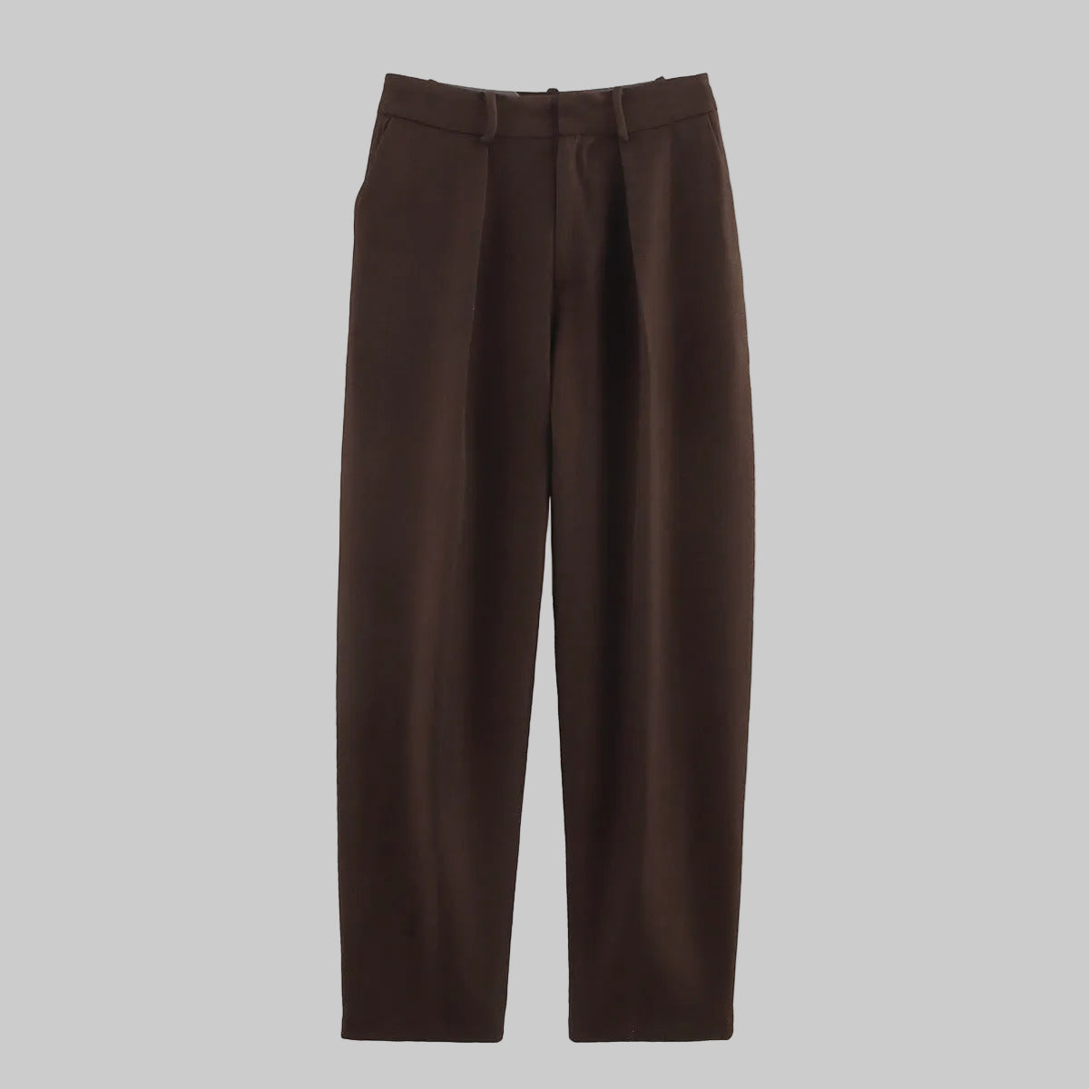 Clara | Bukser Dame med Høj Talje & Buet Barrel-Ben | Tapered Fit til Komfort og Stil 2