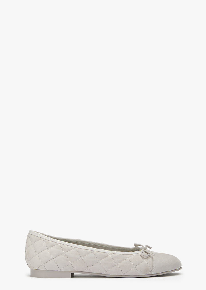 Ballet Flats Dame – Mist Ruskind Ballet Flats med Sløjfe