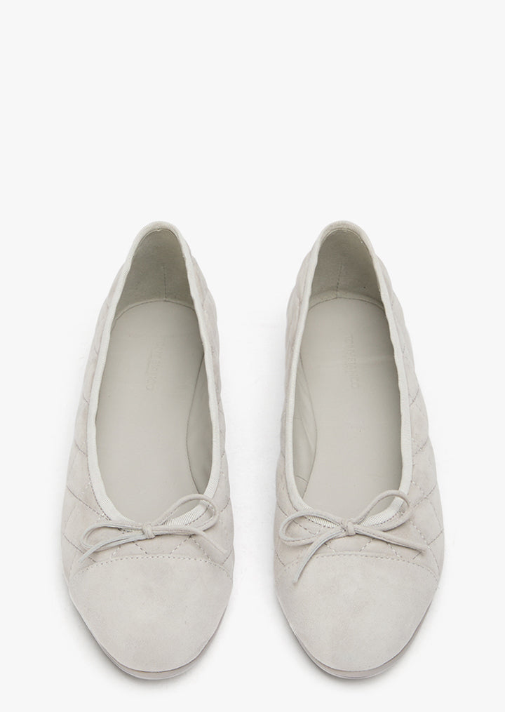Ballet Flats Dame – Mist Ruskind Ballet Flats med Sløjfe