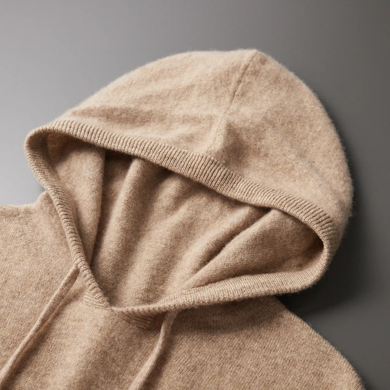 Elegant Hættetrøje til Mænd – Slank Pasform, Justerbar Hætte, 100% Premium Materiale, Komfortabel og Stilfuld Hoodie 9